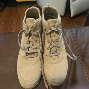 Womens Tan Suede Boots